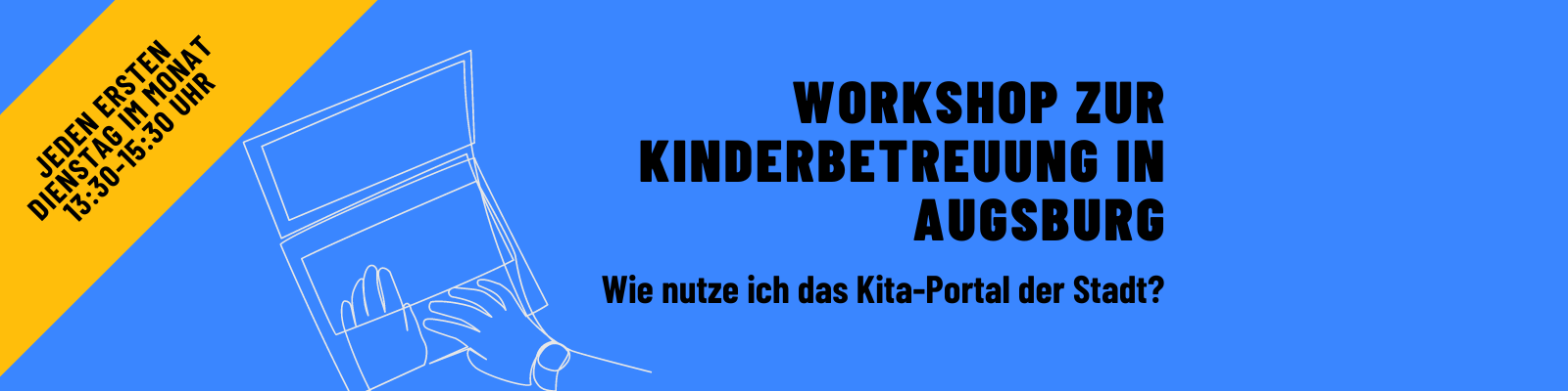 Workshop zum Thema Kinderbetreuung in Augsburg.