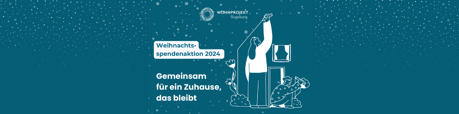 Wohnprojekt Augsburg – Spenden Sie jetzt und helfen Sie Menschen, ein Zuhause zu finden. Jede Spende bis 200 € wird verdoppelt.