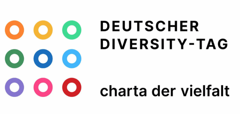 Logo des Deutschen Diversity Tags 2025 mit dem Hashtag #DDT25 – Aktionstag für Vielfalt in der Arbeitswelt.