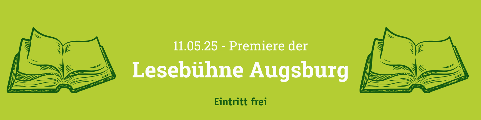 Header für Lesebühne Augsburg