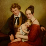 Familienbild des Fidelis Butsch, Liberat Hundertpfund, 1837, Kunstsammlungen und Museen Augsburg