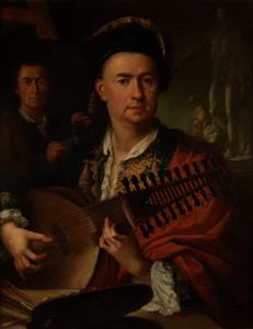 Franz Josepg Degle: Selbstbildnis