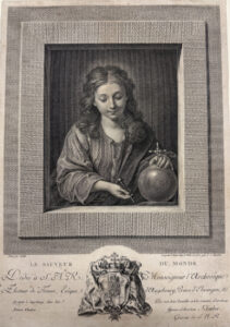 Ignaz Sebastian Klauber, Retter der Welt, Kupferstich, 1772. © Kunstsammlungen und Museen Augsburg, Grafische Sammlung