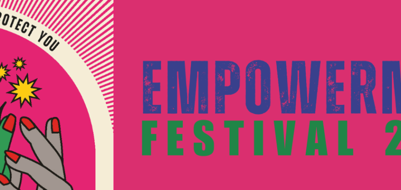 Empowerment Festival 2025 – Headergrafik mit Schriftzug des Festivals.