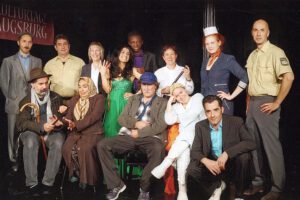 Ein in der Kresslesmühle aufgeführtes Theaterstück des Neruda Kulturvereins unter Leitung von Fikret Yakaboylu.