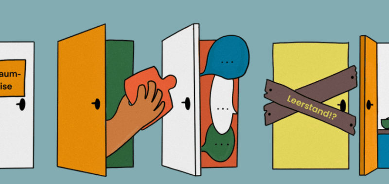 Illustrationen zum Thema Wohnen