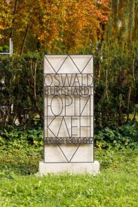 Grabplatte von Juri Klen, 2025. Foto: Alexander Yarmak