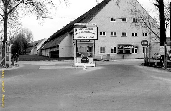 Vorstadt: Sheridan-Kaserne, 1970er © Vereinsarchiv Amerika in Augsburg e.V.