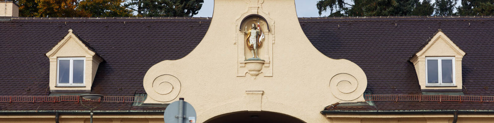 Westfriedhof Eingang. Foto: Alexander Yarmak