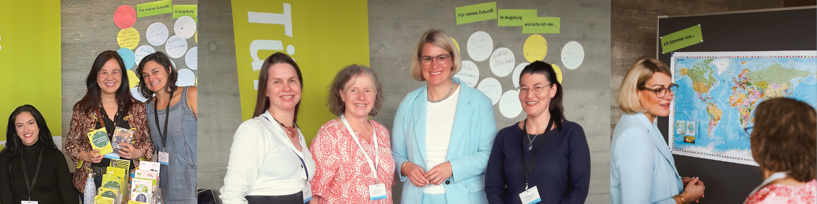 Tür an Tür beim Neubürgerempfang Augsburg 2025